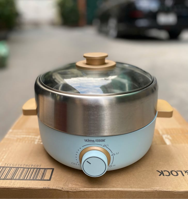 NỒI LẨU NƯỚNG MINI ĐA NĂNG 3 TRONG 1 KIMSCOOK