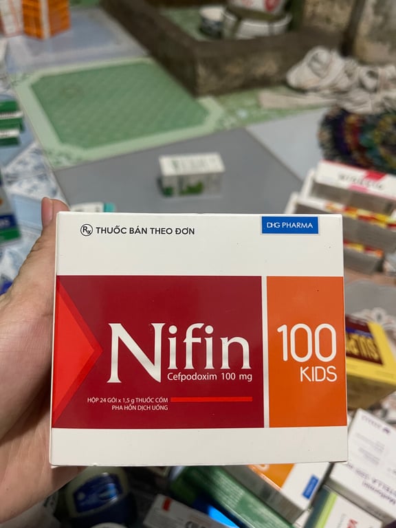 Nifin 100 h/24gói Cefixim