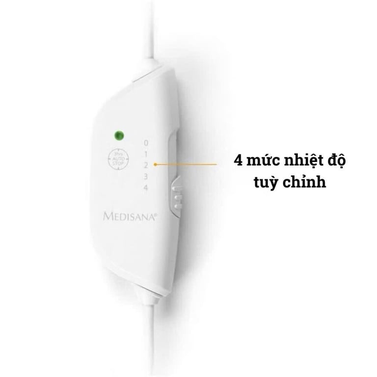 ĐỆM SƯỞI ĐIỆN MEDISANA 100W