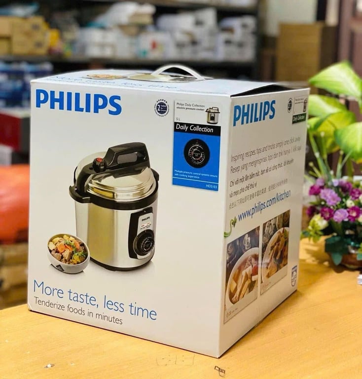 Nồi áp suất điện Philips HD 2103 (5L)