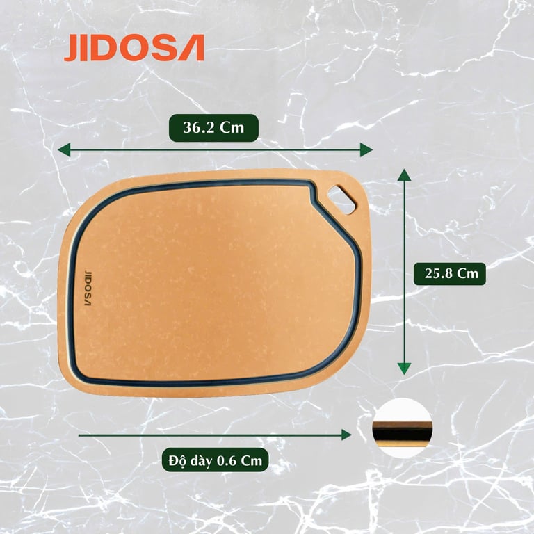 JD3630 - THỚT SỢI GỖ TỰ NHIÊN CHỐNG ẨM MỐC JIDOSA