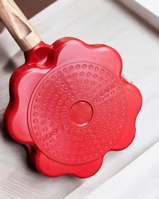 CHẢO 4 NGĂN HÌNH CỎ 4 LÁ TODAII 19CM