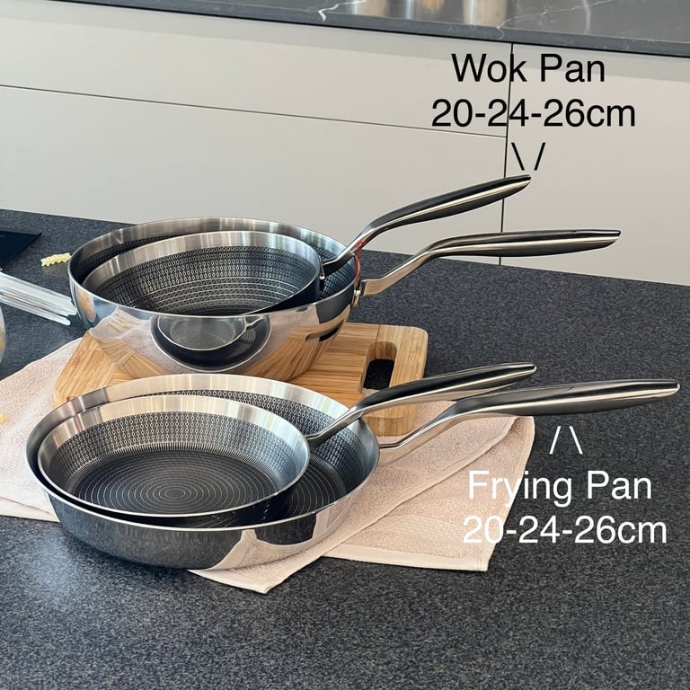 Chảo kaiyo vân nổi size 20-24-26 (chảo sâu)