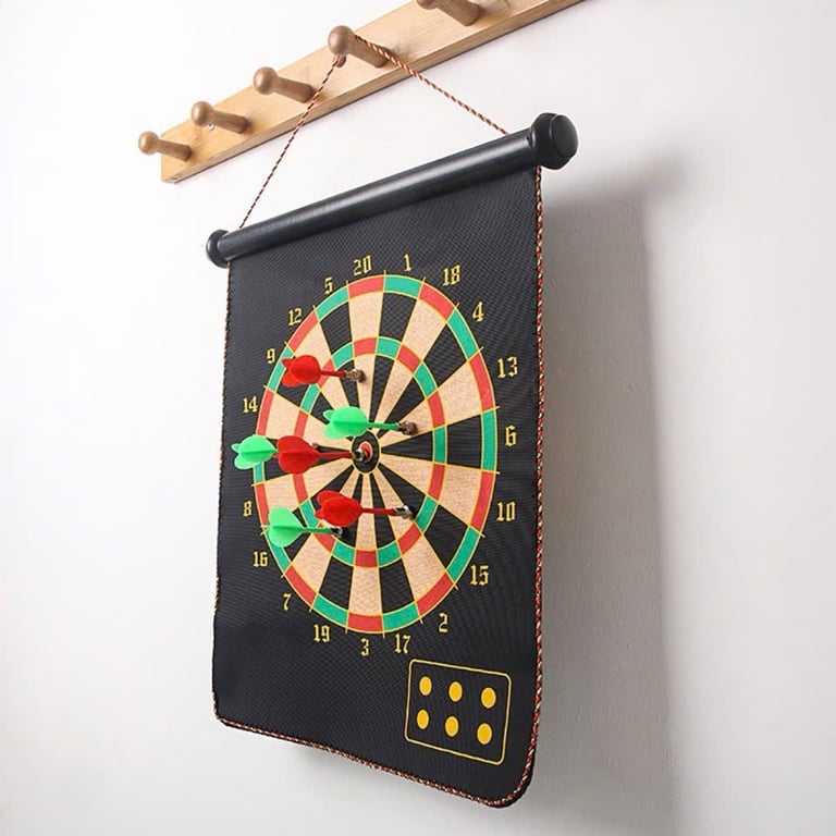 BỘ BẢNG PHÓNG PHI TIÊU NAM CHÂM TREO TƯỜNG 2 MẶT