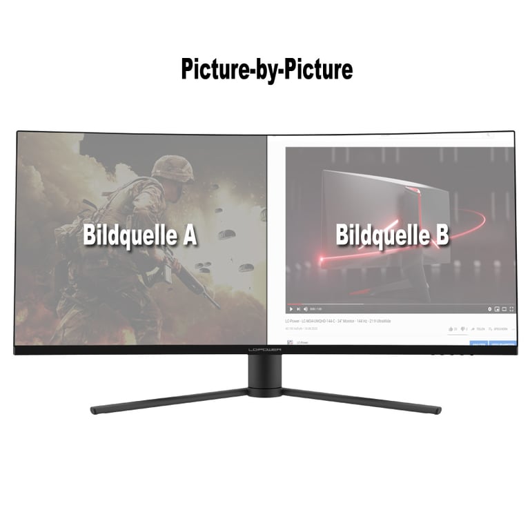 Màn Hình Cong LC-M34-UWQHD-165-C (34"/QHD/165Hz/1ms)