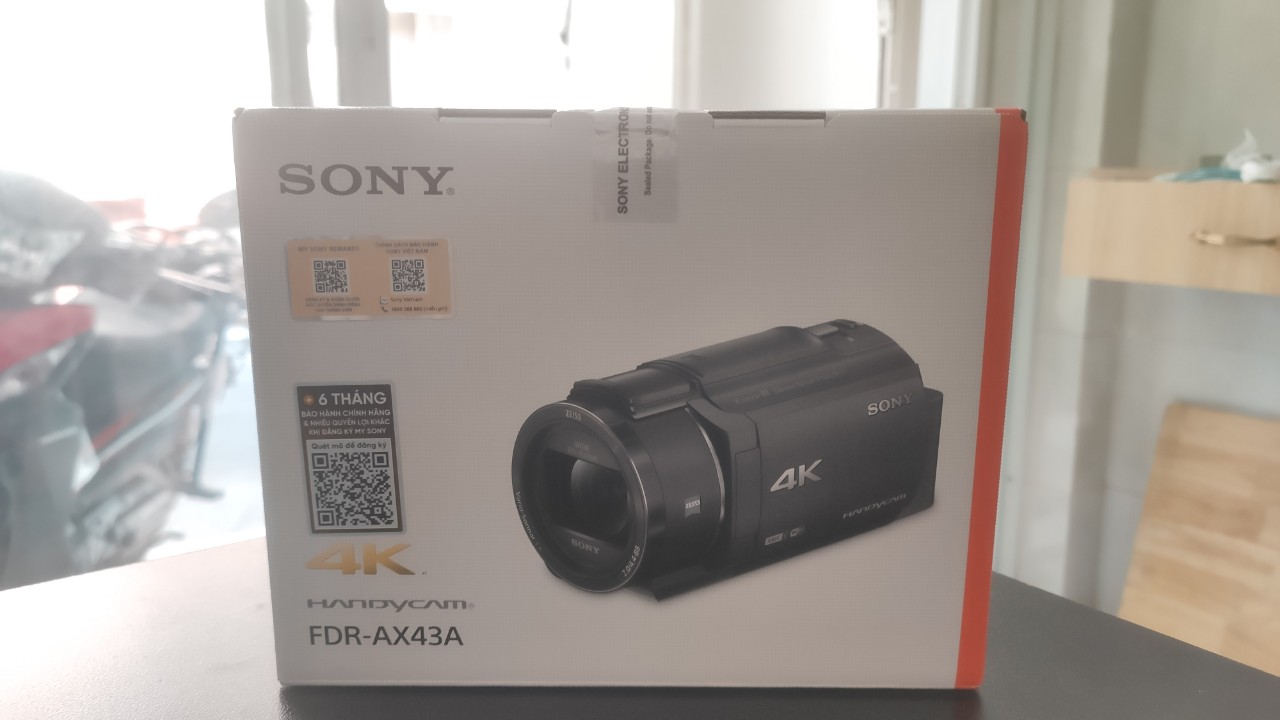 Máy Quay Sony Handycam FDR-AX43A Chính Hãng