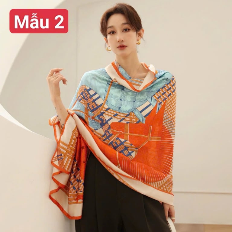 KHĂN LỤA YOKOHAMA - KINU(1)