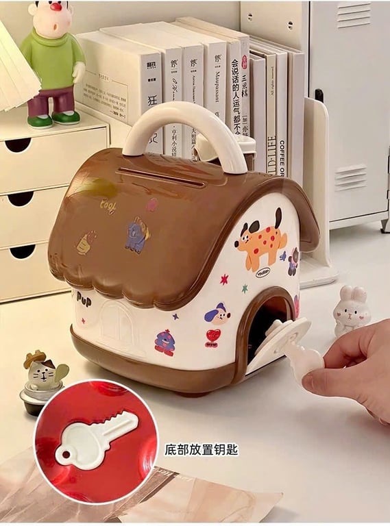 LỌ TIẾT KIỆM HÌNH NGÔI NHÀ CHO BÉ