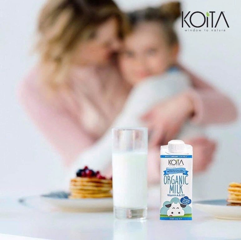 SỮA HỮU CƠ NGUYÊN KEM KHÔNG LACTOSE KOITA 200ML
