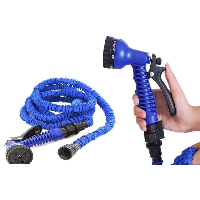 Vòi rửa xe Magic Hose 3m giãn nở 5m khi mở van nước