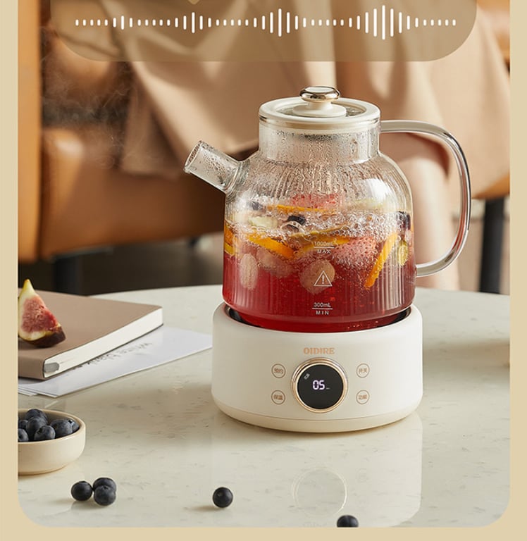 ẤM ĐIỆN PHA TRÀ OIDIRE, LÕI LỌC INOX 304