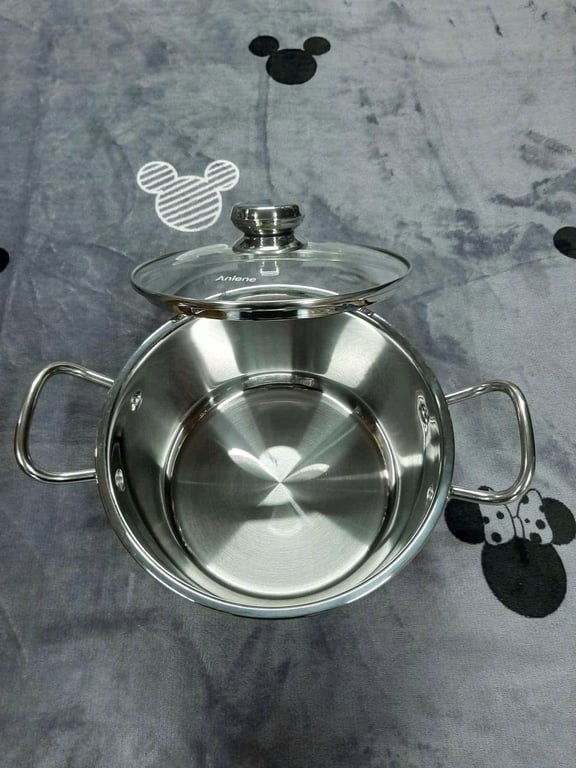 Nồi sơn màu 3 đáy inox 430 Fivestar Standard (20cm) hàng KM