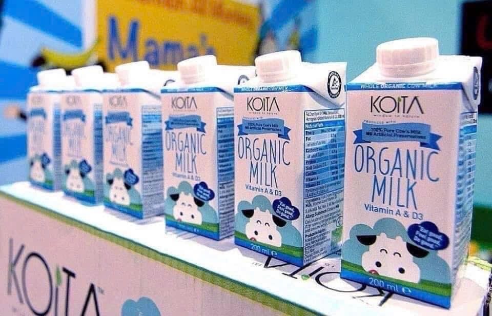 SỮA HỮU CƠ NGUYÊN KEM KHÔNG LACTOSE KOITA 200ML