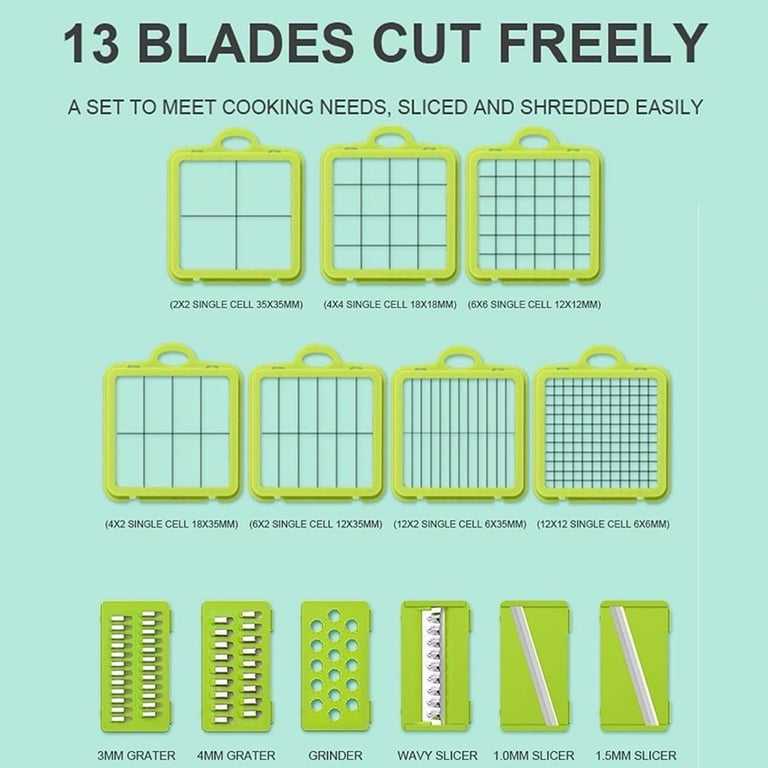 BỘ 22 DỤNG CỤ CẮT GỌT RAU CỦ QUẢ KAISA VILLA