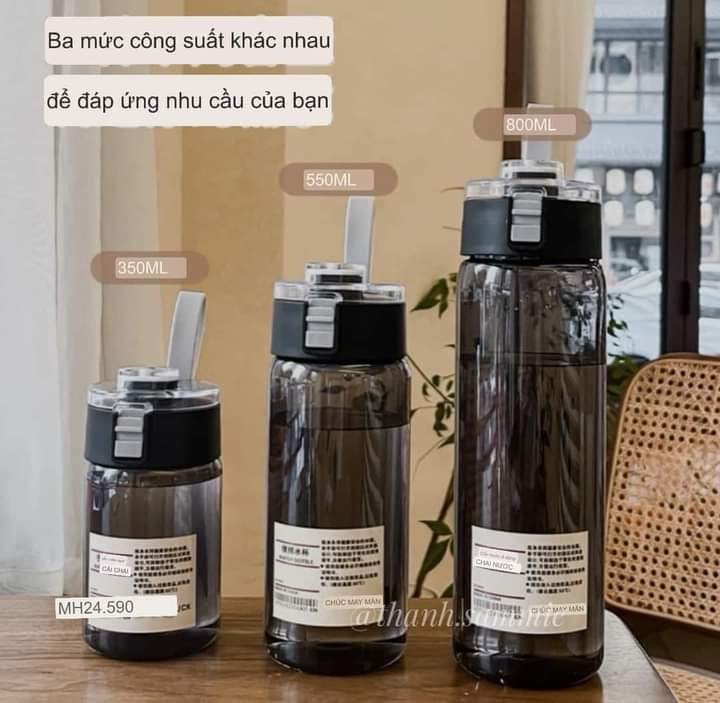 set 3 bình muji