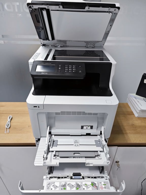 Máy In Laser Màu Đa Năng Brother MFC-L8690CDW (In đảo mặt/ Scan ADF 2 mặt/ Copy/ A4/ USB/ LAN/ WIFI)