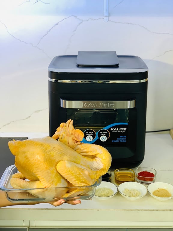 NỒI CHIÊN HƠI NƯỚC KALITE STEAM X