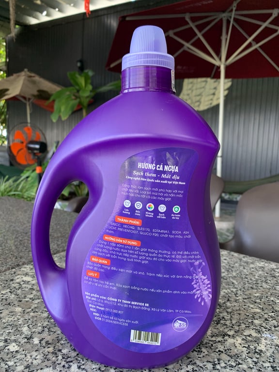 Nước Giặt xả Hương Cá Ngựa 3.6l