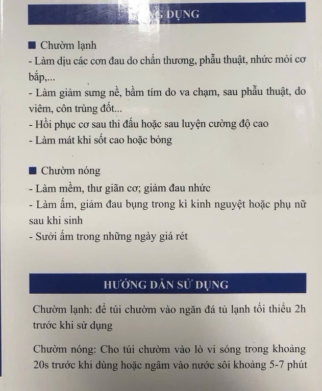 Túi Chườm Gel Nóng Lạnh Đa Năng , Túi Chườm Đá Y Tế BODYFIX
