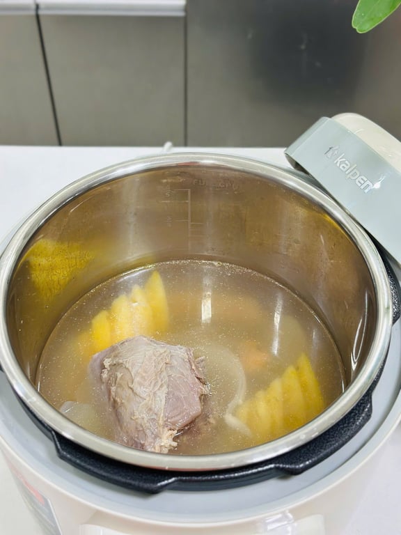 🥘 NỒI ÁP SUẤT ĐIỆN KALPEN P5 DUNG TÍCH 6L