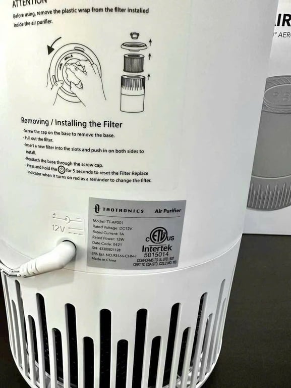 Máy lọc không khí Taotronics Hepa Air Purifier TT AP001