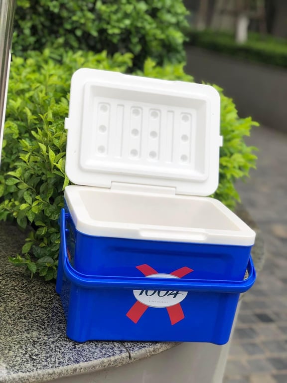 THÙNG ĐÁ 8 LÍT 1664 nắp liền