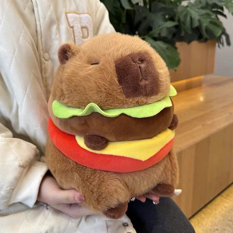 Capybara giao diện hambuger 25cm