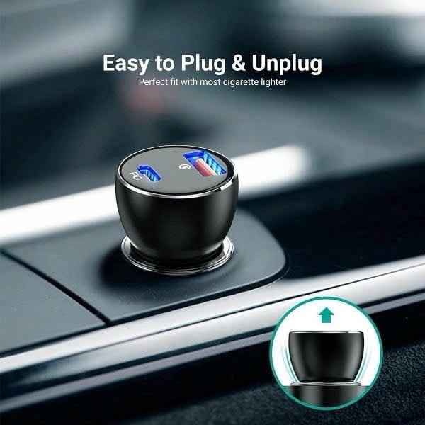 TẨU SẠC NHANH 48W CHO XE HƠI – AUKEY CC-Y48