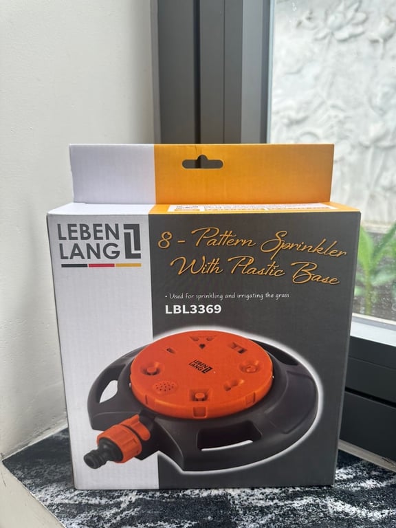 Đầu vòi tưới cây Lebenlang LBL3369 8 kiểu phun