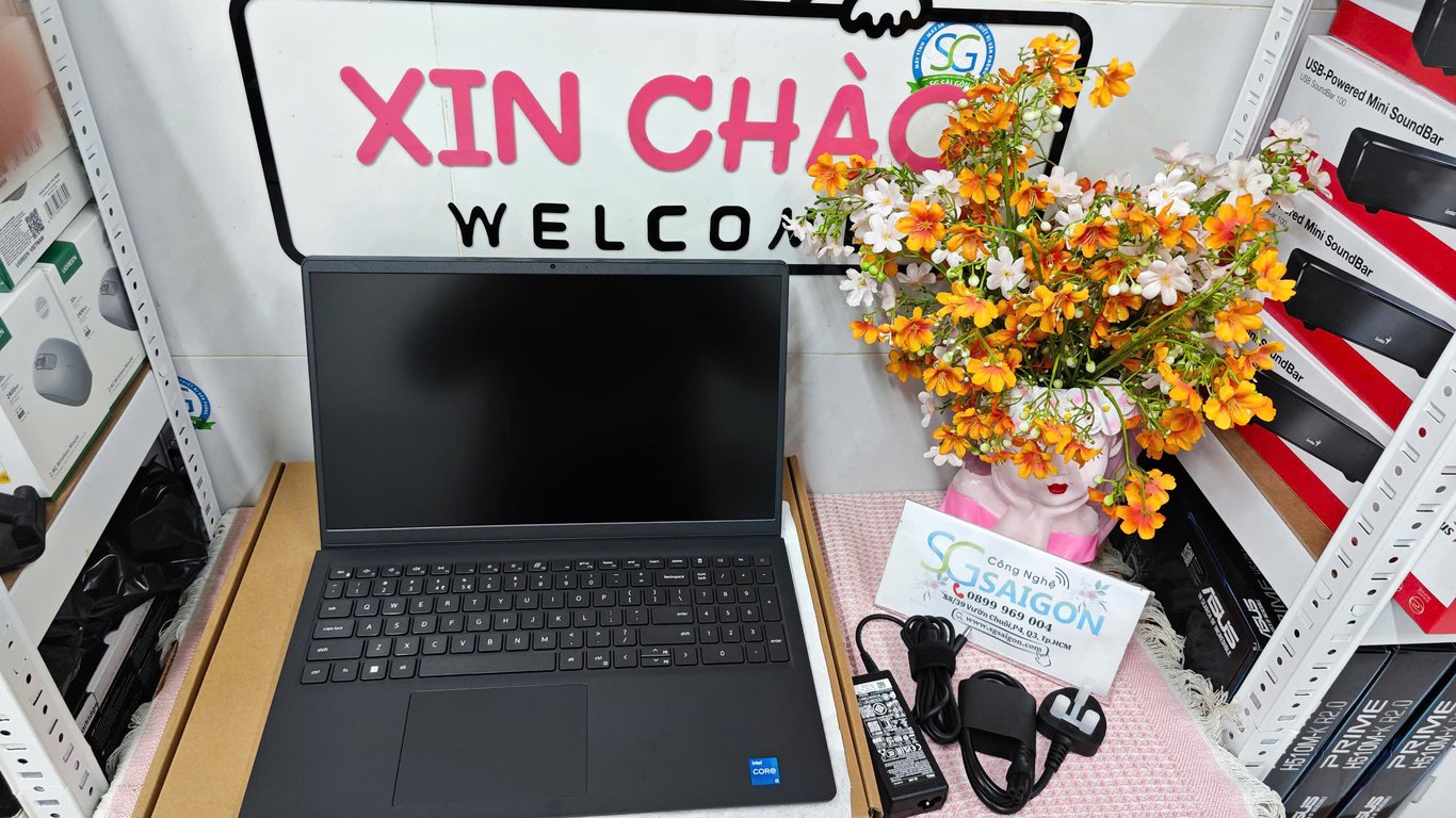 Laptop Nhập Nhẩu Dell Vostro 3530 i5-1334U/ 16GB/ SSD 512GB/ 15.6"FHD/ Dos/ Black - Bảo Hành Tại SG Sài Gòn
