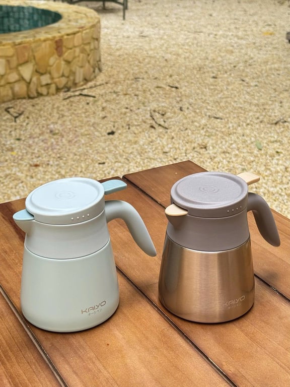 Bình giữ nhiệt pha trà kèm lõi lọc inox 304 Kaiyo 500ml