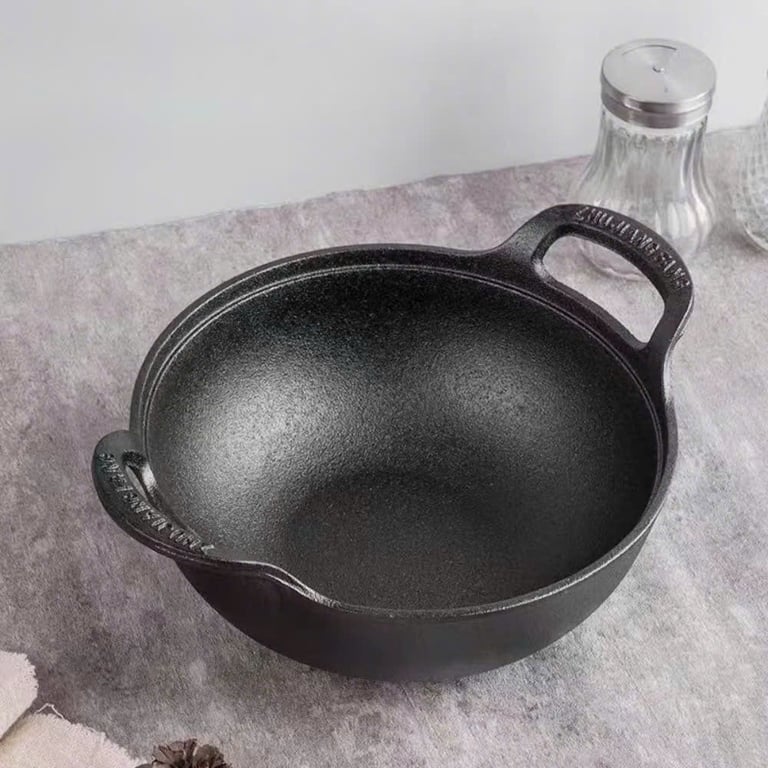 Nồi gang nắp kính sz 20-25-30