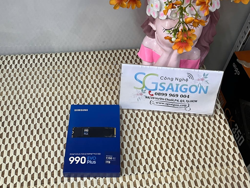 Ổ cứng SSD Samsung 990 EVO PLUS NVMe M.2 PCIe 1TB MZ-V9S1T0BW