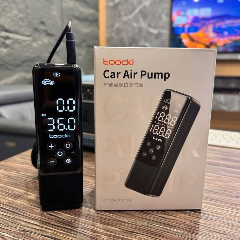 Máy bơm lốp Toocki A5 chính hãng