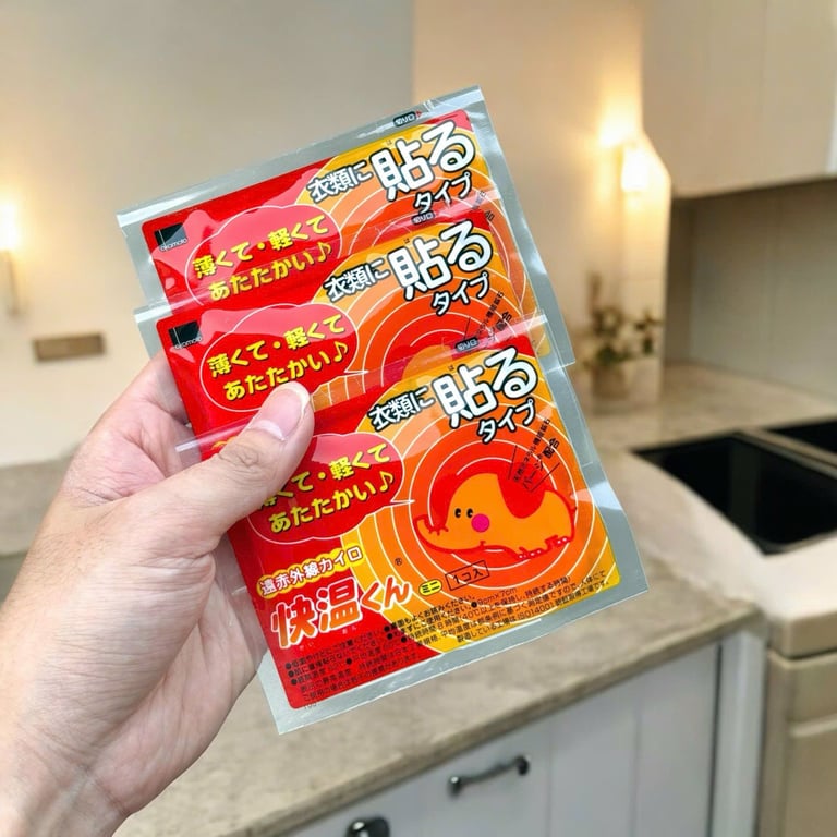 Set 10 miếng dán giữ ấm 12h Okamoto Nhật Bản