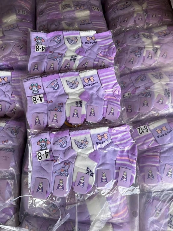 Lố 10 đôi Cổ Cao Bé Gái 1- 12 tuổi