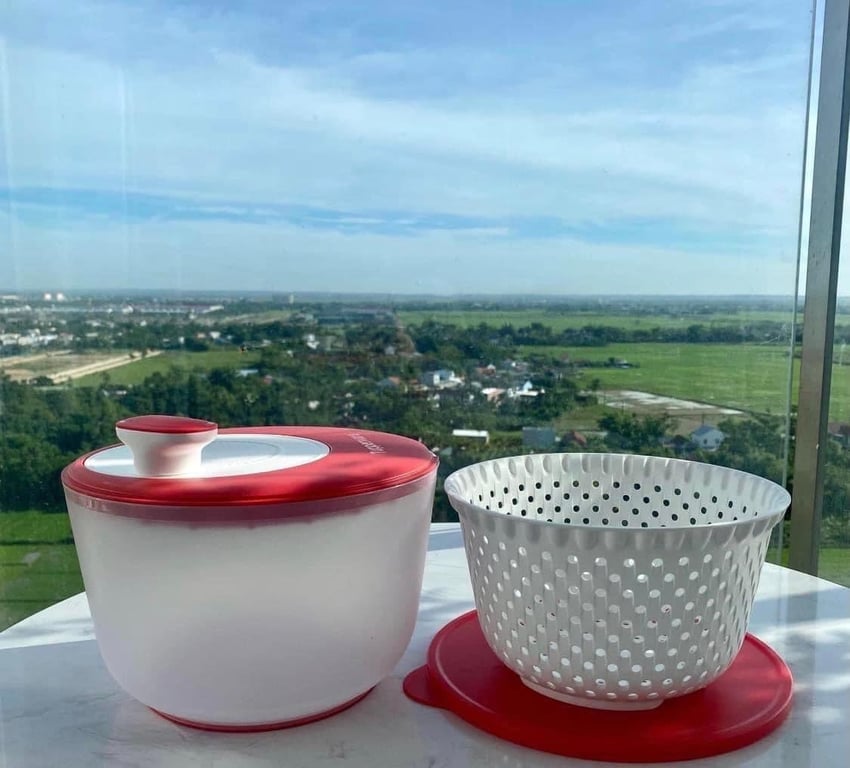 Dụng cụ quay ráo thực phẩm spining chef