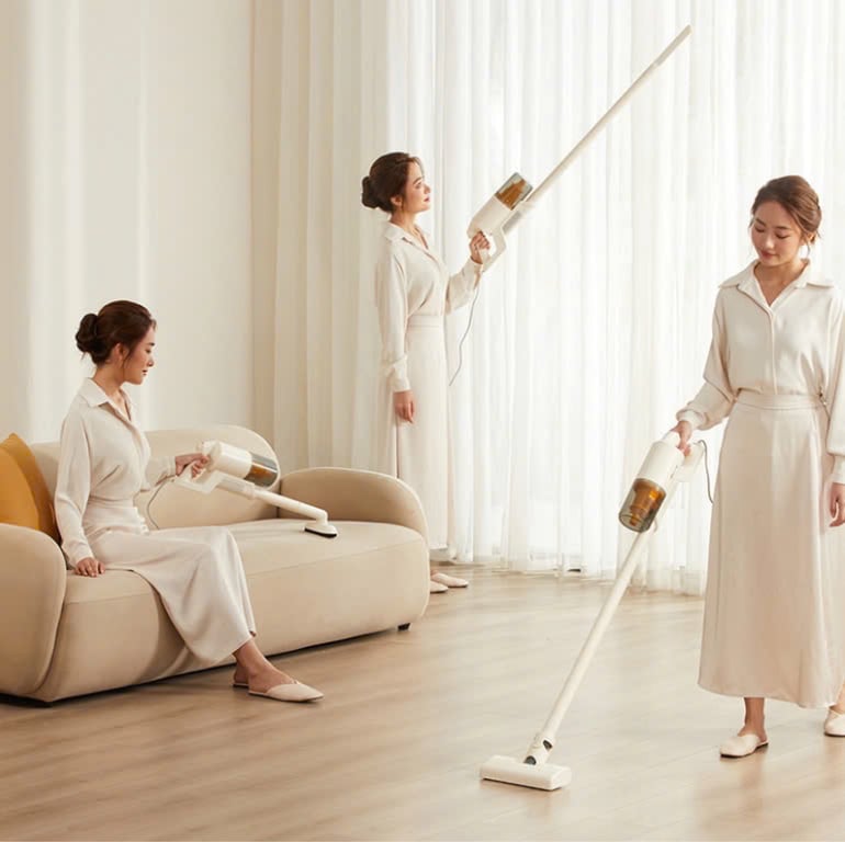 MÁY HÚT BỤI VÀ TÍCH HỢP NƯỚC LAU NHÀ BEAR XCQ-E06F1