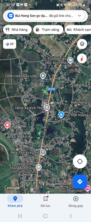 lô góc gần 1400m2 có 380m thổ cư tại Xích Thổ, Nho Quan, Ninh Bình