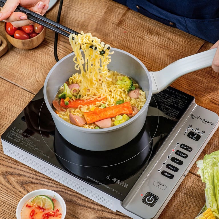 Bếp từ đơn lõi đồng 5 chế độ nấu thông minh Kaiyo (KIH-4052