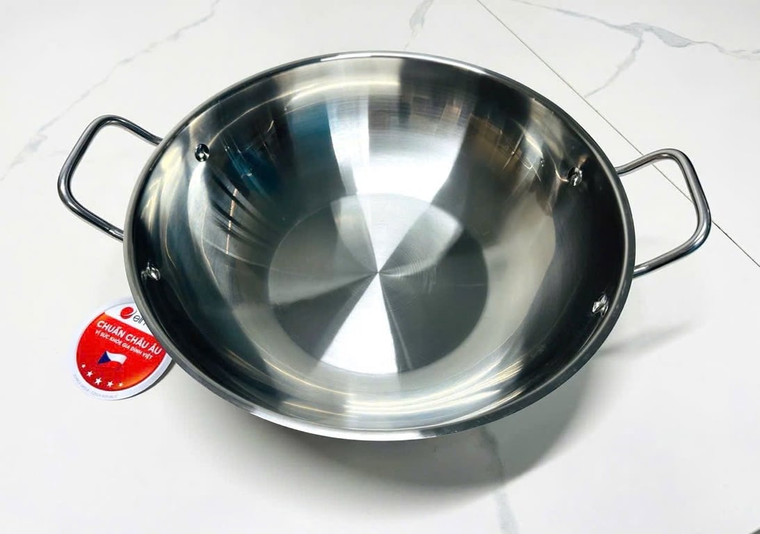EL2850 - Chảo xào inox Elmich, size 32cm