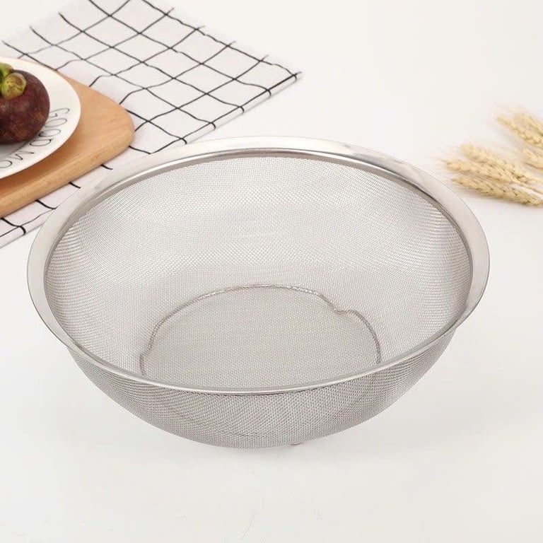 MK29 - SET 5 MÓN RỔ INOX xuất Nhật