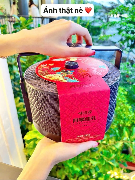 Set 8 bánh trung thu kèm hộp