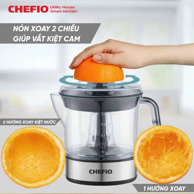 MÁY VẮT CAM CHEFIO CFJ6220