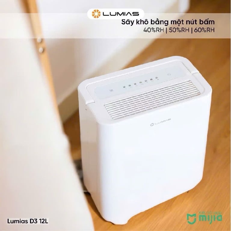 Máy hút ẩm thông minh Lumias NWT D4 12L