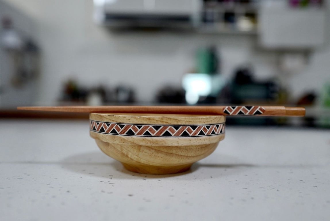 🥢🥢 Set 10 đôi đũa gỗ ÓC CHÓ Nhật Bản