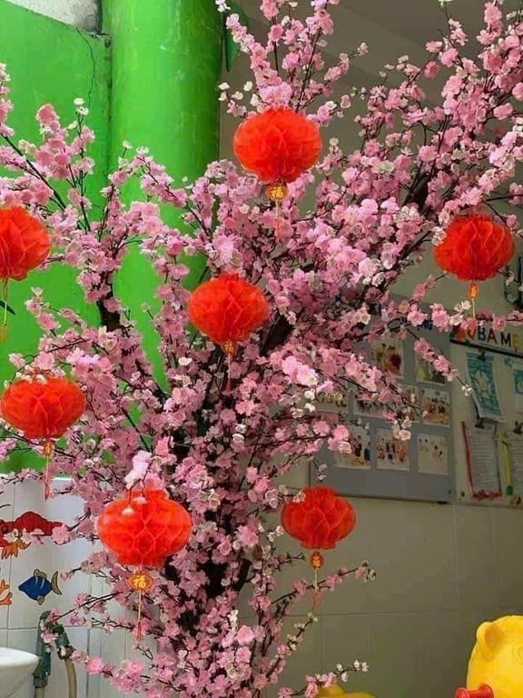 COMBO 20 LỒNG ĐÈN GIẤY ĐỎ 25CM