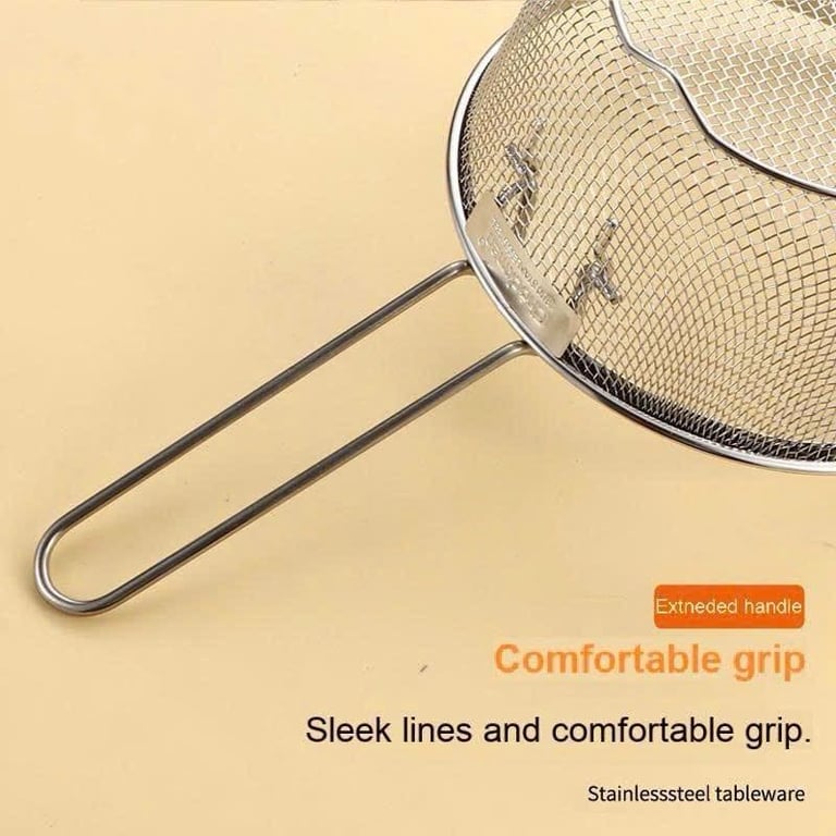 Rổ chiên inox 18/10 Chockmen 16cm - C440