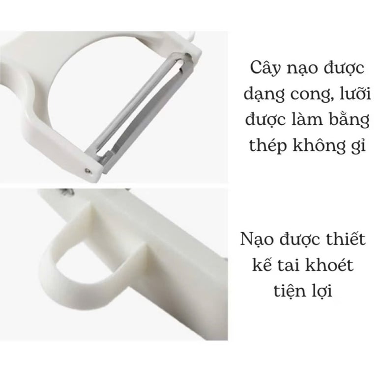 Dụng cụ nạo củ quả lưỡi xoay Echo Nhật Bản AD129