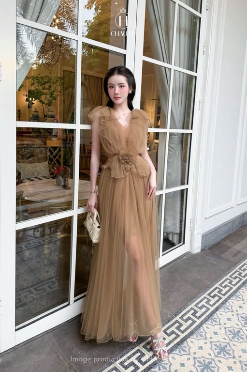 Đầm vera brand Châu Hy